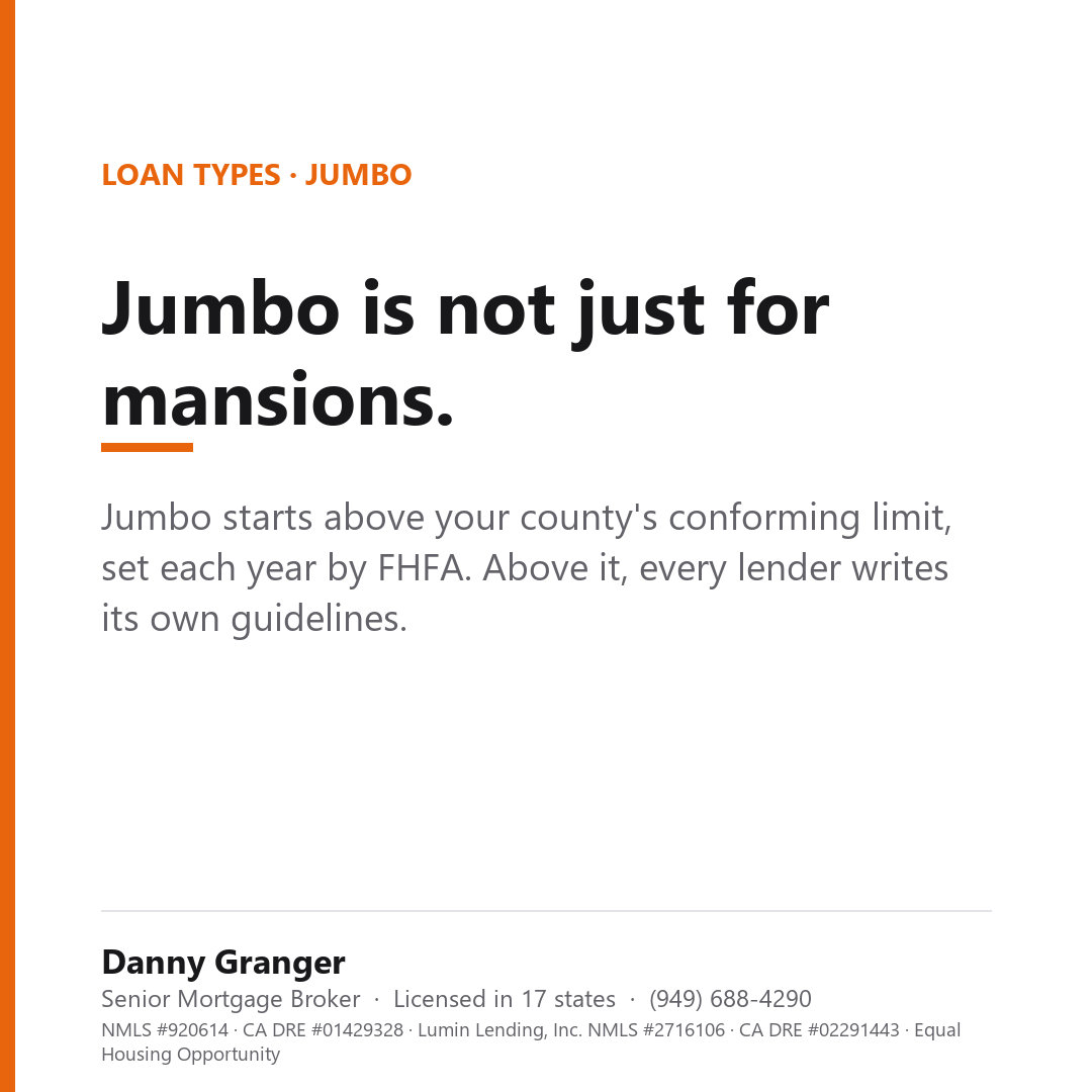 Jumbo is not just for mansions.